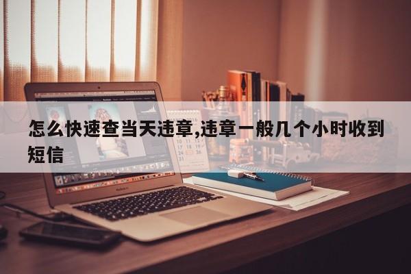 怎么快速查当天违章,违章一般几个小时收到短信